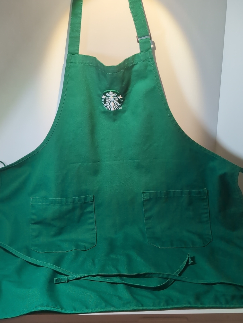 Starbucks Dark Green Logo Barista Apron with Pockets